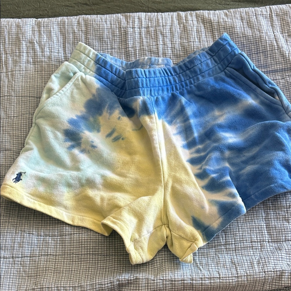 Polo by Ralph Lauren Blue and Yellow Shorts